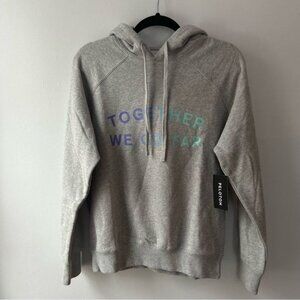 NWT Spiritual Gangster Peloton Sweatshirt Classic Raglan Hoodie Gray Size Medium